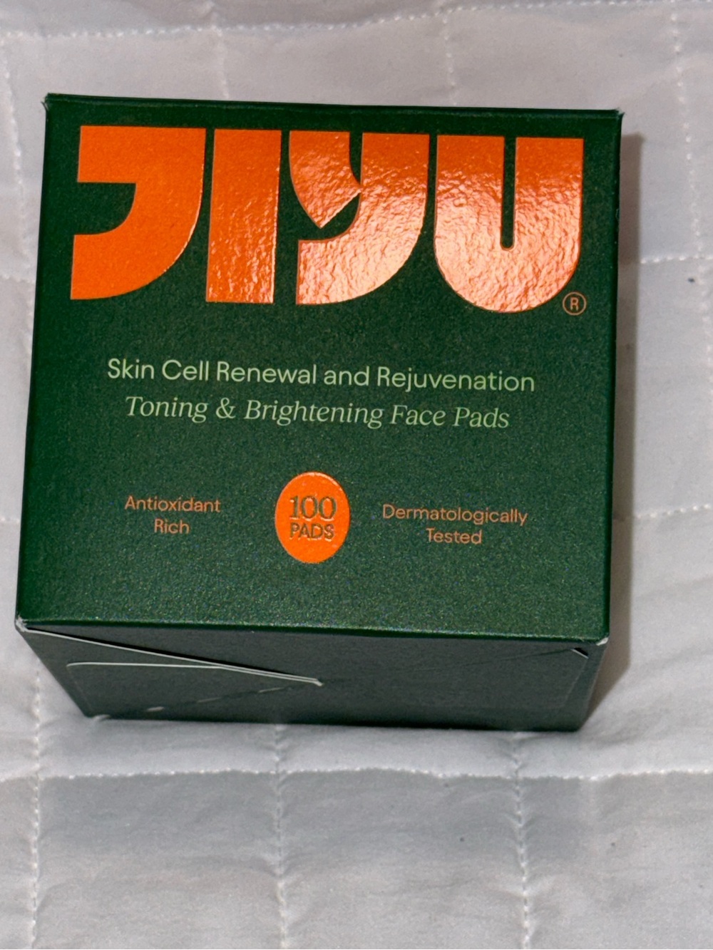 Skin Green Facial Pad Box – Brightening Toning Pads